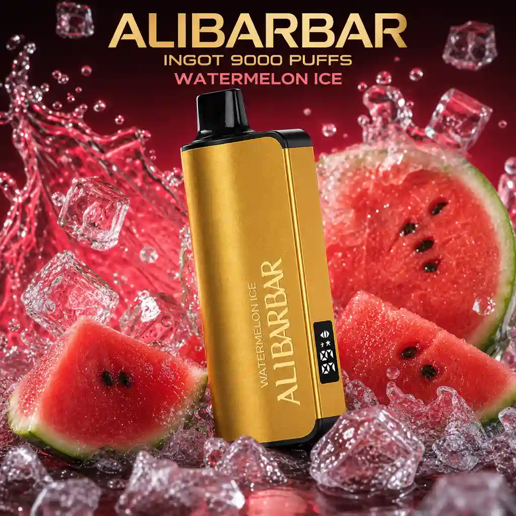 ALIBARBAR INGOT 9000 Puffs - Watermelon Ice